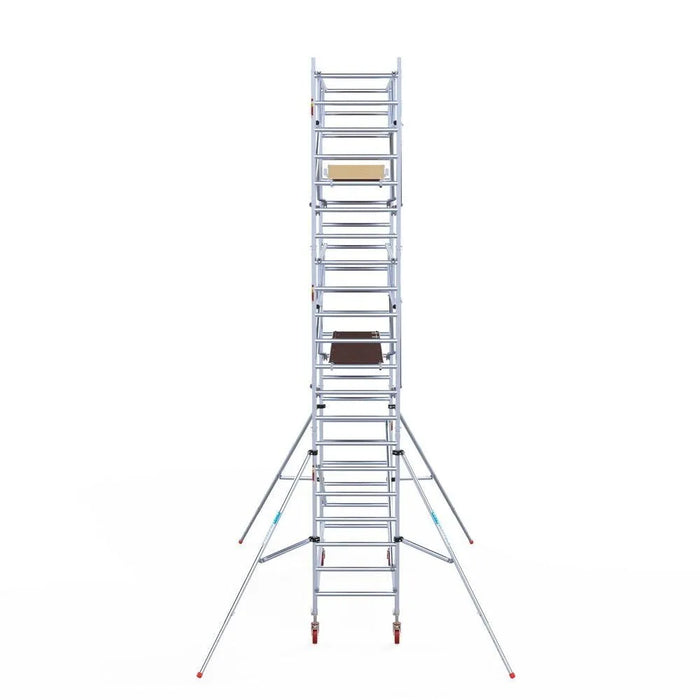 Rollgerüst Euroscaffold Basic Plus 90x305 7,2m Arbeitshöhe freistehend - Gerüstexpress.de