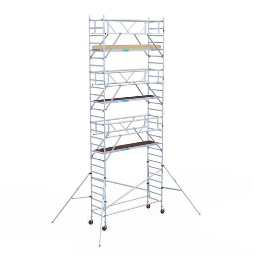 Rollgerüst Euroscaffold Basic Plus 90x305 9,2m Arbeitshöhe freistehend - Gerüstexpress.de