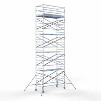 Rollgerüst Euroscaffold Euro 135x305 10,2m Arbeitshöhe