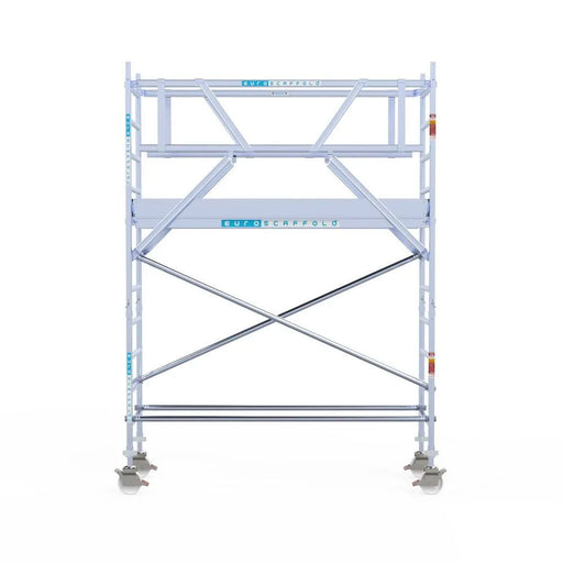 Rollgerüst Euroscaffold Original 75x250 4,2m Arbeitshöhe freistehend - Gerüstexpress.de