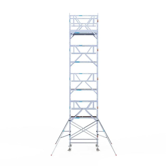 Rollgerüst Euroscaffold Professionell 135x190 10,2m Arbeitshöhe freistehend - Gerüstexpress.de