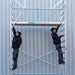 Rollgerüst Euroscaffold Professionell 135x190 10,2m Arbeitshöhe freistehend - Gerüstexpress.de