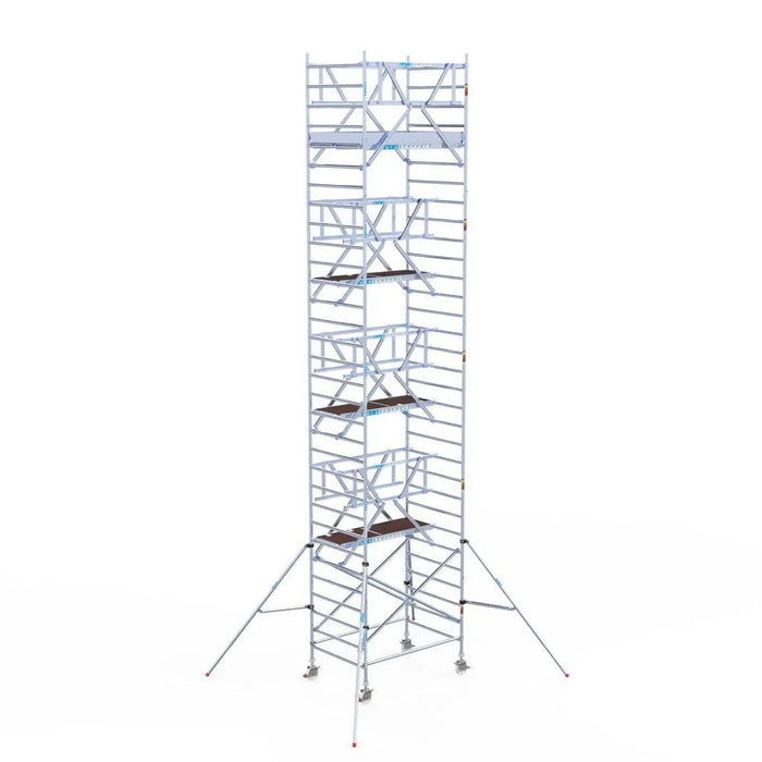 Rollgerüst Euroscaffold Professionell 135x190 10,2m Arbeitshöhe freistehend - Gerüstexpress.de