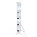Rollgerüst Euroscaffold Professionell 135x190 11,2m Arbeitshöhe Carbonplattform gegen Fassade - Gerüstexpress.de