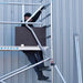 Rollgerüst Euroscaffold Professionell 135x190 12,2m Arbeitshöhe freistehend - Gerüstexpress.de