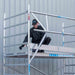 Rollgerüst Euroscaffold Professionell 135x190 12,2m Arbeitshöhe freistehend - Gerüstexpress.de