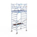 Rollgerüst Euroscaffold Professionell 135x190 5,2m Arbeitshöhe freistehend - Gerüstexpress.de