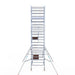 Rollgerüst Euroscaffold Professionell 135x190 7,2m Arbeitshöhe Carbonplattform freistehend - Gerüstexpress.de