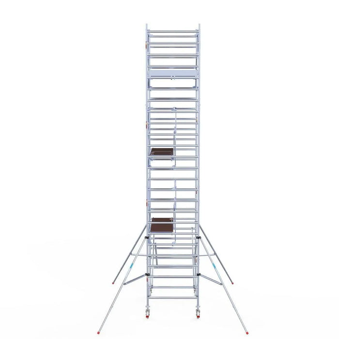 Rollgerüst Euroscaffold Professionell 135x190 8,2m Arbeitshöhe freistehend - Gerüstexpress.de