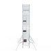 Rollgerüst Euroscaffold Professionell 135x190 9,2m Arbeitshöhe Carbonplattform freistehend - Gerüstexpress.de