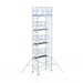 Rollgerüst Euroscaffold Professionell 135x250 10,2m Arbeitshöhe freistehend - Gerüstexpress.de