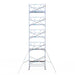 Rollgerüst Euroscaffold Professionell 135x250 11,2m Arbeitshöhe an der Fassade - Gerüstexpress.de