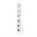 Rollgerüst Euroscaffold Professionell 135x250 13,2m Arbeitshöhe an der Fassade - Gerüstexpress.de