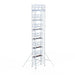 Rollgerüst Euroscaffold Professionell 135x250 14,2m Arbeitshöhe freistehend - Gerüstexpress.de