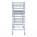 Rollgerüst Euroscaffold Professionell 135x250 4,2m Arbeitshöhe Carbonplattform freistehend - Gerüstexpress.de