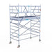 Rollgerüst Euroscaffold Professionell 135x250 4,2m Arbeitshöhe Carbonplattform freistehend - Gerüstexpress.de