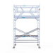 Rollgerüst Euroscaffold Professionell 135x250 5,2m Arbeitshöhe Carbonplattform freistehend - Gerüstexpress.de