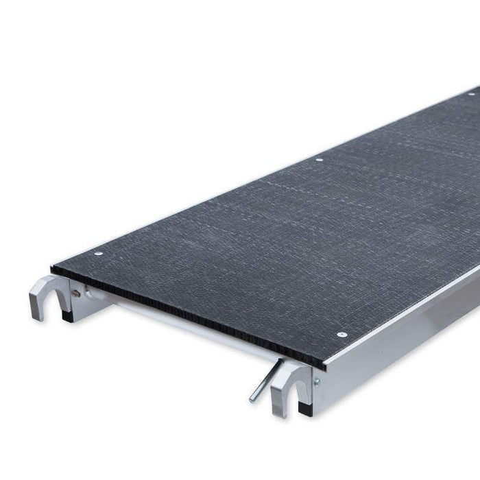 Rollgerüst Euroscaffold Professionell 135x250 5,2m Arbeitshöhe Carbonplattform freistehend - Gerüstexpress.de