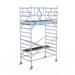 Rollgerüst Euroscaffold Professionell 135x250 5,2m Arbeitshöhe freistehend - Gerüstexpress.de