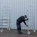 Rollgerüst Euroscaffold Professionell 135x250 5,2m Arbeitshöhe freistehend - Gerüstexpress.de
