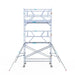 Rollgerüst Euroscaffold Professionell 135x250 6,2m Arbeitshöhe freistehend - Gerüstexpress.de