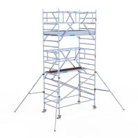 Rollgerüst Euroscaffold Professionell 135x250 6,2m Arbeitshöhe freistehend