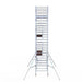 Rollgerüst Euroscaffold Professionell 135x250 8,2m Arbeitshöhe Carbonplattform freistehend - Gerüstexpress.de
