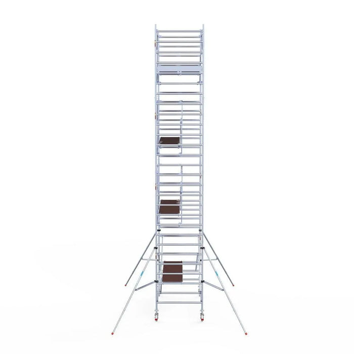 Rollgerüst Euroscaffold Professionell 135x250 9,2m Arbeitshöhe freistehend - Gerüstexpress.de