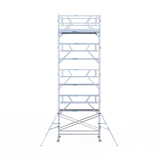 Rollgerüst Euroscaffold Professionell 135x305 10,2m Arbeitshöhe freistehend - Gerüstexpress.de
