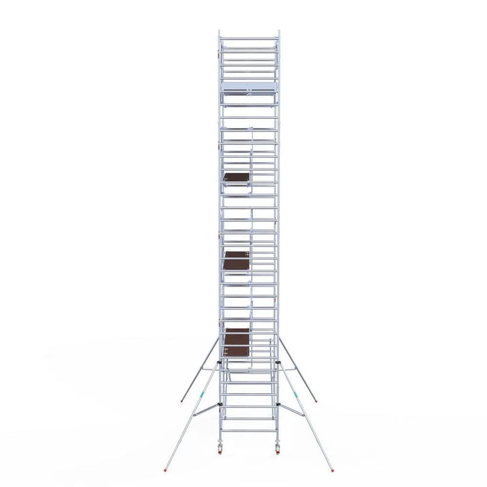 Rollgerüst Euroscaffold Professionell 135x305 10,2m Arbeitshöhe freistehend - Gerüstexpress.de