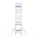 Rollgerüst Euroscaffold Professionell 135x305 11,2m Arbeitshöhe freistehend - Gerüstexpress.de