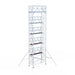 Rollgerüst Euroscaffold Professionell 135x305 12,2m Arbeitshöhe Carbonplattform freistehend - Gerüstexpress.de