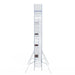 Rollgerüst Euroscaffold Professionell 135x305 12,2m Arbeitshöhe freistehend - Gerüstexpress.de
