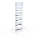 Rollgerüst Euroscaffold Professionell 135x305 13,2m Arbeitshöhe Carbonplattform freistehend - Gerüstexpress.de