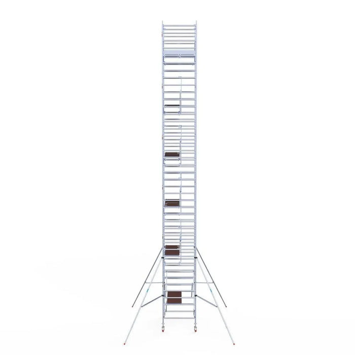 Rollgerüst Euroscaffold Professionell 135x305 13,2m Arbeitshöhe freistehend - Gerüstexpress.de