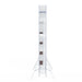 Rollgerüst Euroscaffold Professionell 135x305 14,2m Arbeitshöhe Carbonplattform freistehend - Gerüstexpress.de