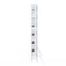 Rollgerüst Euroscaffold Professionell 135x305 14,2m Arbeitshöhe Carbonplattform gegen Fassade - Gerüstexpress.de