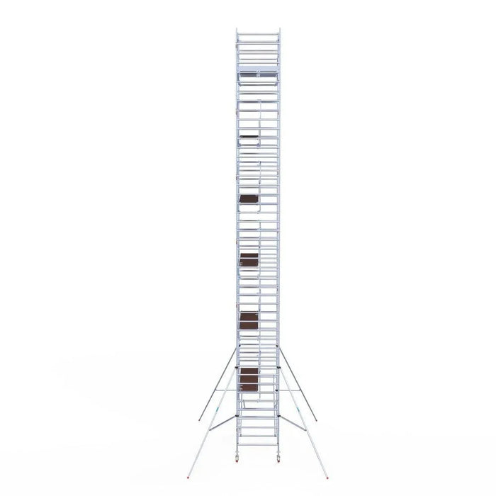 Rollgerüst Euroscaffold Professionell 135x305 14,2m Arbeitshöhe freistehend - Gerüstexpress.de