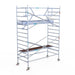 Rollgerüst Euroscaffold Professionell 135x305 5,2m Arbeitshöhe an der Fassade - Gerüstexpress.de