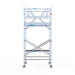 Rollgerüst Euroscaffold Professionell 135x305 5,2m Arbeitshöhe freistehend - Gerüstexpress.de