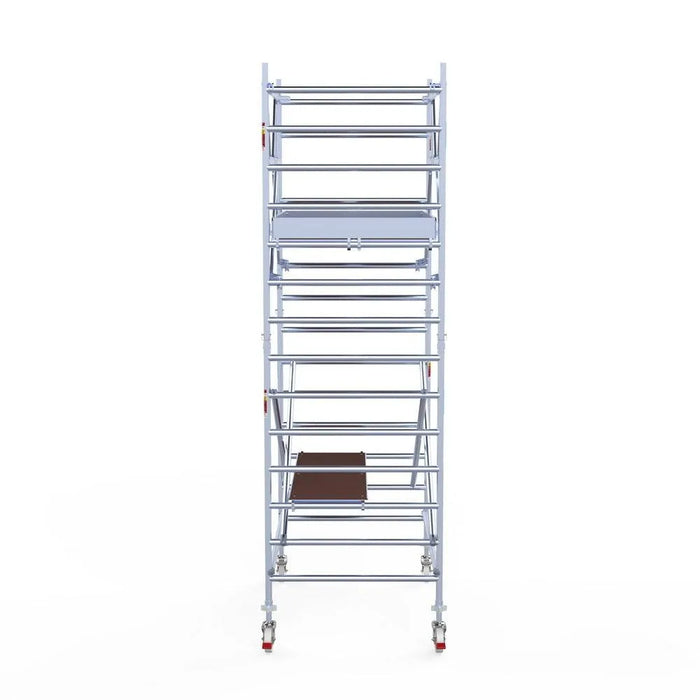 Rollgerüst Euroscaffold Professionell 135x305 5,2m Arbeitshöhe freistehend - Gerüstexpress.de