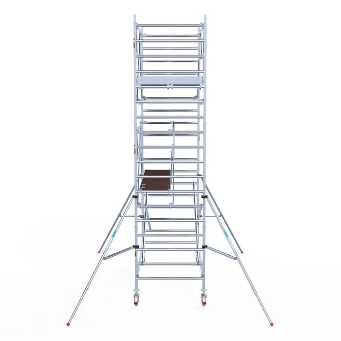 Rollgerüst Euroscaffold Professionell 135x305 6,2m Arbeitshöhe Carbonplattform freistehend - Gerüstexpress.de