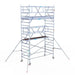 Rollgerüst Euroscaffold Professionell 135x305 6,2m Arbeitshöhe Carbonplattform freistehend - Gerüstexpress.de