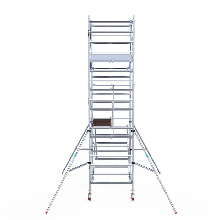 Rollgerüst Euroscaffold Professionell 135x305 6,2m Arbeitshöhe freistehend - Gerüstexpress.de
