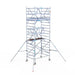 Rollgerüst Euroscaffold Professionell 135x305 6,2m Arbeitshöhe freistehend - Gerüstexpress.de