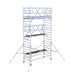 Rollgerüst Euroscaffold Professionell 135x305 7,2m Arbeitshöhe Carbonplattform freistehend - Gerüstexpress.de