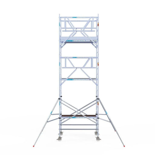 Rollgerüst Euroscaffold Professionell 135x305 7,2m Arbeitshöhe freistehend - Gerüstexpress.de