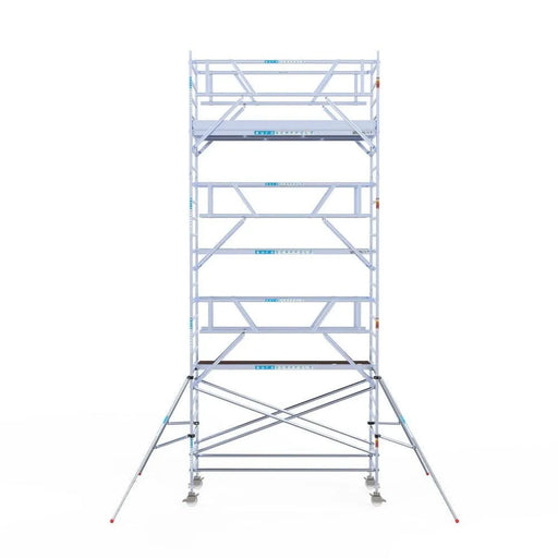 Rollgerüst Euroscaffold Professionell 135x305 8,2m Arbeitshöhe Carbonplattform freistehend - Gerüstexpress.de