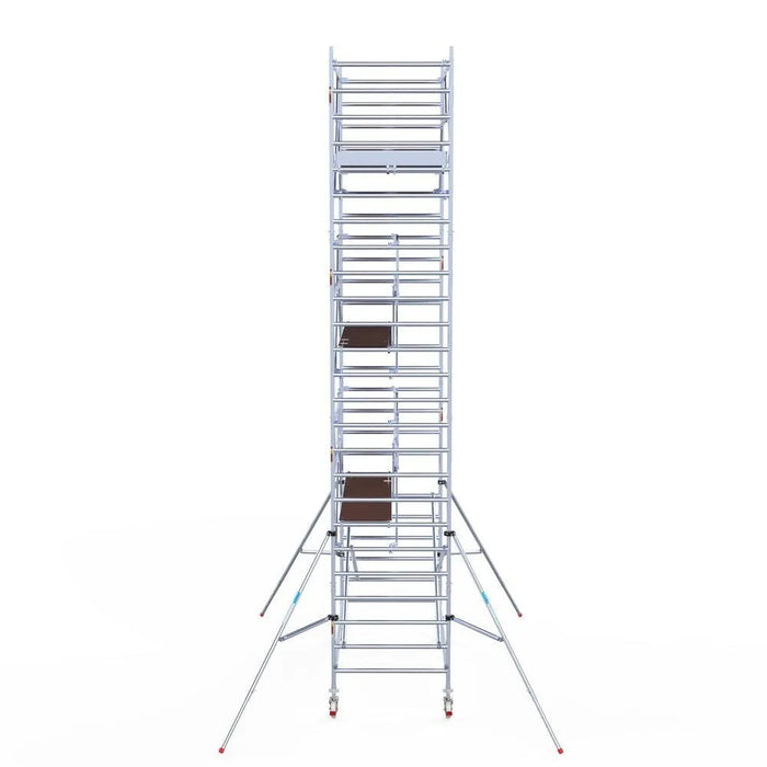 Rollgerüst Euroscaffold Professionell 135x305 8,2m Arbeitshöhe Carbonplattform freistehend - Gerüstexpress.de