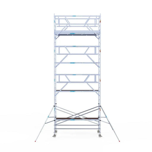 Rollgerüst Euroscaffold Professionell 135x305 9,2m Arbeitshöhe Carbonplattform freistehend - Gerüstexpress.de